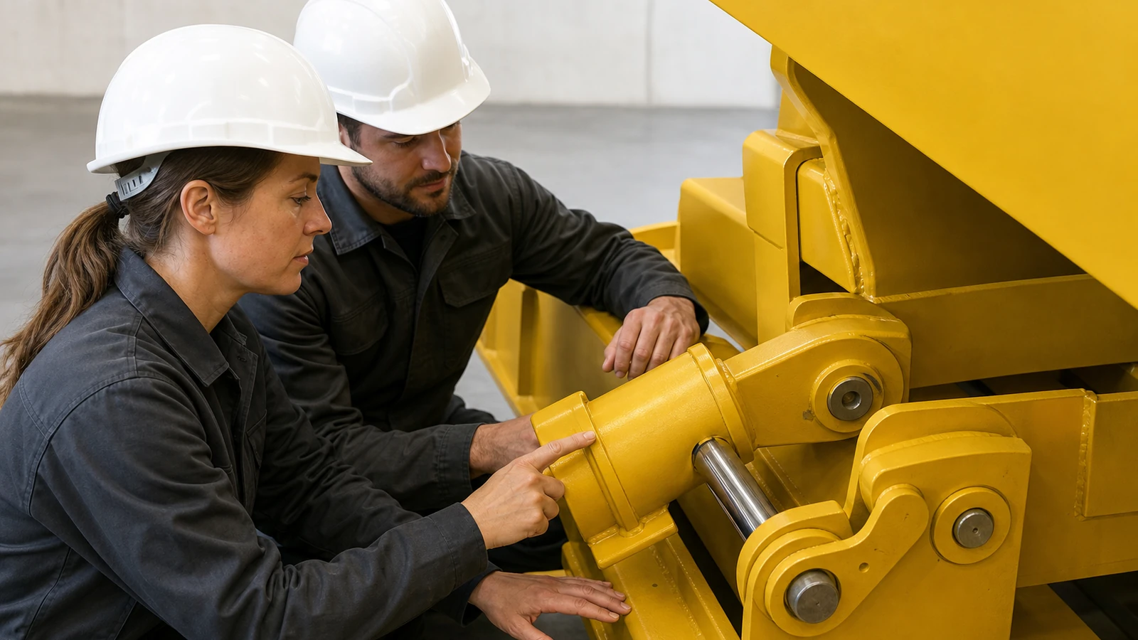 Inspection d’une nacelle articulée
