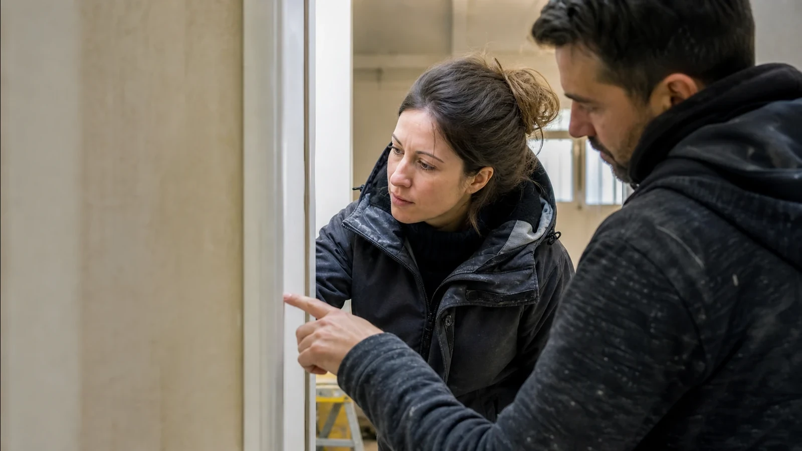 Contrôle d’une finition de rénovation